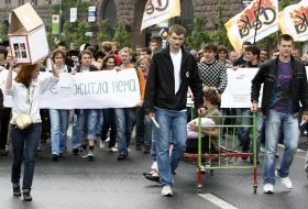 Participants of action of protest