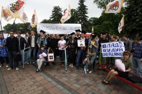 Participants of action of protest