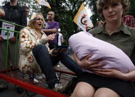 Participants of action of protest