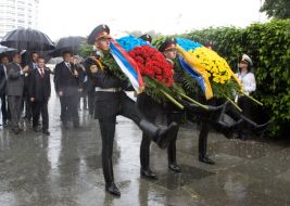 Viktor Yanukovich and Dmitriy Medvedev
