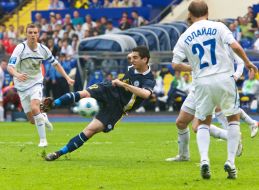 Генріх Мхітарян та Денис Голайдо