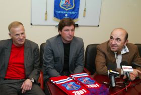 Vadim Rabinovich, Yury Bakalov and Aleksandr Tomakh