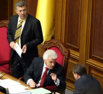 Sergey Kivalov, Vladimir Litvin and Nikolay Tomenko