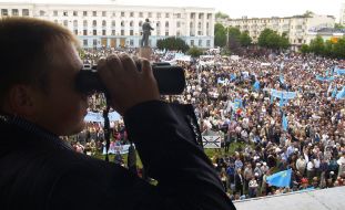 Траурный митинг