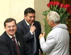 Vladimir Stretovich, Taras Stetskiv and Nikolay Martynenko