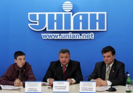 Николай Кожушко, Константин Улицкий и Александр Давиденко