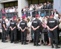 Employees of militia