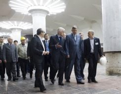 Gennady Kernes, Sergey Chernov and Vladimir Litvin