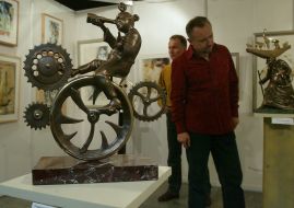 Sculpture ”Mechanics of memory”