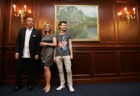 Игорь Крутой, Алан Бадоев и Лара Фабиан