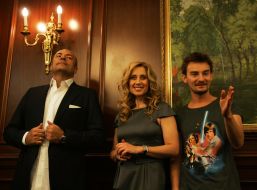 Игорь Крутой, Алан Бадоев и Лара Фабиан