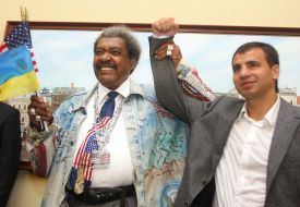 Andrey Kotelnik and Don King