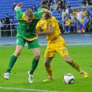 Евгений Коноплянка и Видас Алундерис