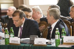 Леонід Черновецький та Михайло Добкін