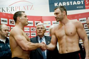 Albert Sosnowski and Vitaly Klitschko