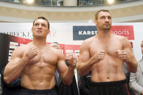 Albert Sosnowski and Vitaly Klitschko