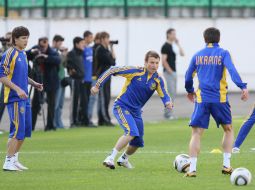 Players of the national team of Ukraine