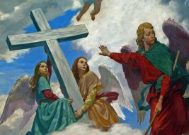 Painting of dome ”Sky of Church”