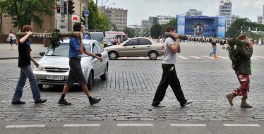 Protest action participants