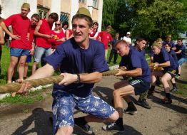 Participants of ”Military-patriotic assembly”