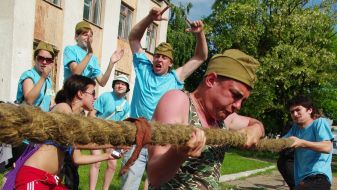 Participants of ”Military-patriotic assembly”