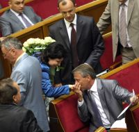 Yelena Shustik, Andrey Kozhemyakin and Ivan Kirilenko