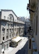 Реставрация фасада дома в Пассаже