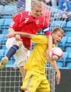 Football. Norway’s National team – Ukraine’s National team