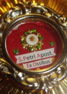 Remains of sainted Peter