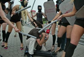 Активістки жіночого руху ”FEMEN”