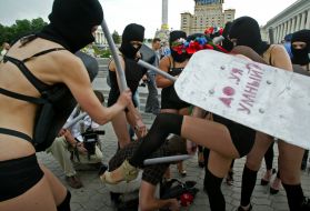 Активістки жіночого руху ”FEMEN”