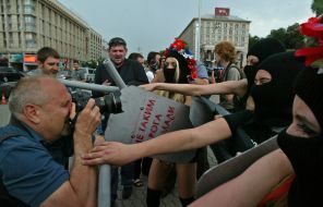 Активістки жіночого руху ”FEMEN”