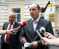 Gennadiy Moskal and Andrey Parubiy