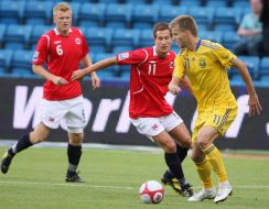 Football. Norway’s National team – Ukraine’s National team