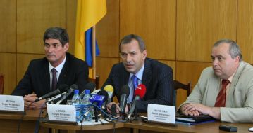 Boris Petrov, Andrey Klyuev and Pavel Matvienko