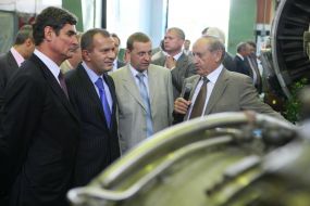 Boris Petrov, Andrey Klyuev and Vyacheslav Boguslayev