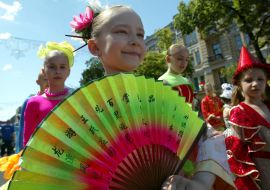 Карнавальное шествие детского творчества