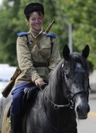 Участница реконструкции