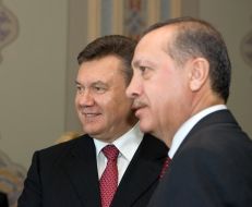 Виктор Янукович и Реджеп Эрдоган