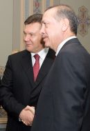 Виктор Янукович и Реджеп Эрдоган