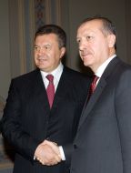 Виктор Янукович и Реджеп Эрдоган