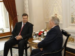 Виктор Янукович и Нурсултан Назарбаев