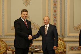 Виктор Янукович и Владимир Путин