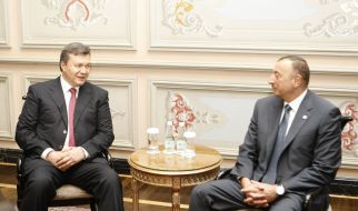 Виктор Янукович и Ильхам Алиев