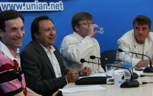 Виталий Портников, Николай Княжицкий, Владимир Мжельский и Иван Адамчук