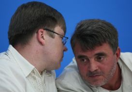 Владимир Мжельский и Иван Адамчук