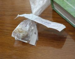 Polybag with a heroin