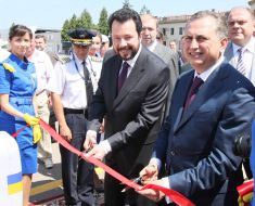 Boris Kolesnikov, Mikhail Kulinyak and Vasiliy Gorbal