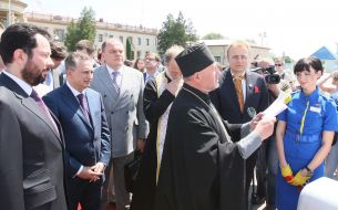 Boris Kolesnikov, Mikhail Kulinyak and Andrey Sadovy