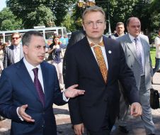 Boris Kolesnikov, Mikhail Kulinyak and Andrey Sadovy